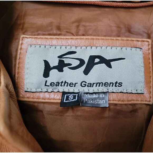 Vintage Men's Leather Coat - Picture 4 of 11